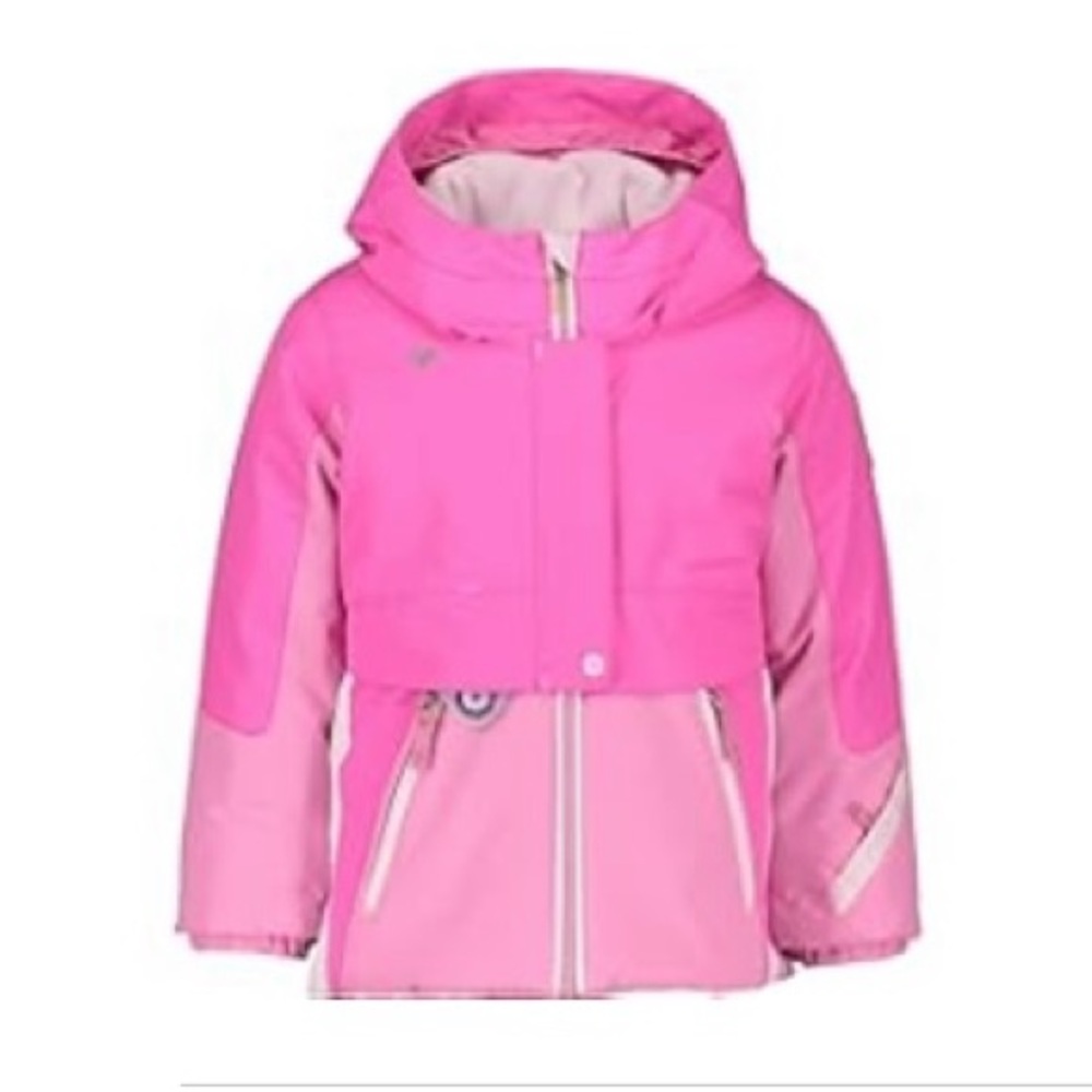 Obermeyer Kids Powder Pink “Stormy Jacket” Puffer Jacket
